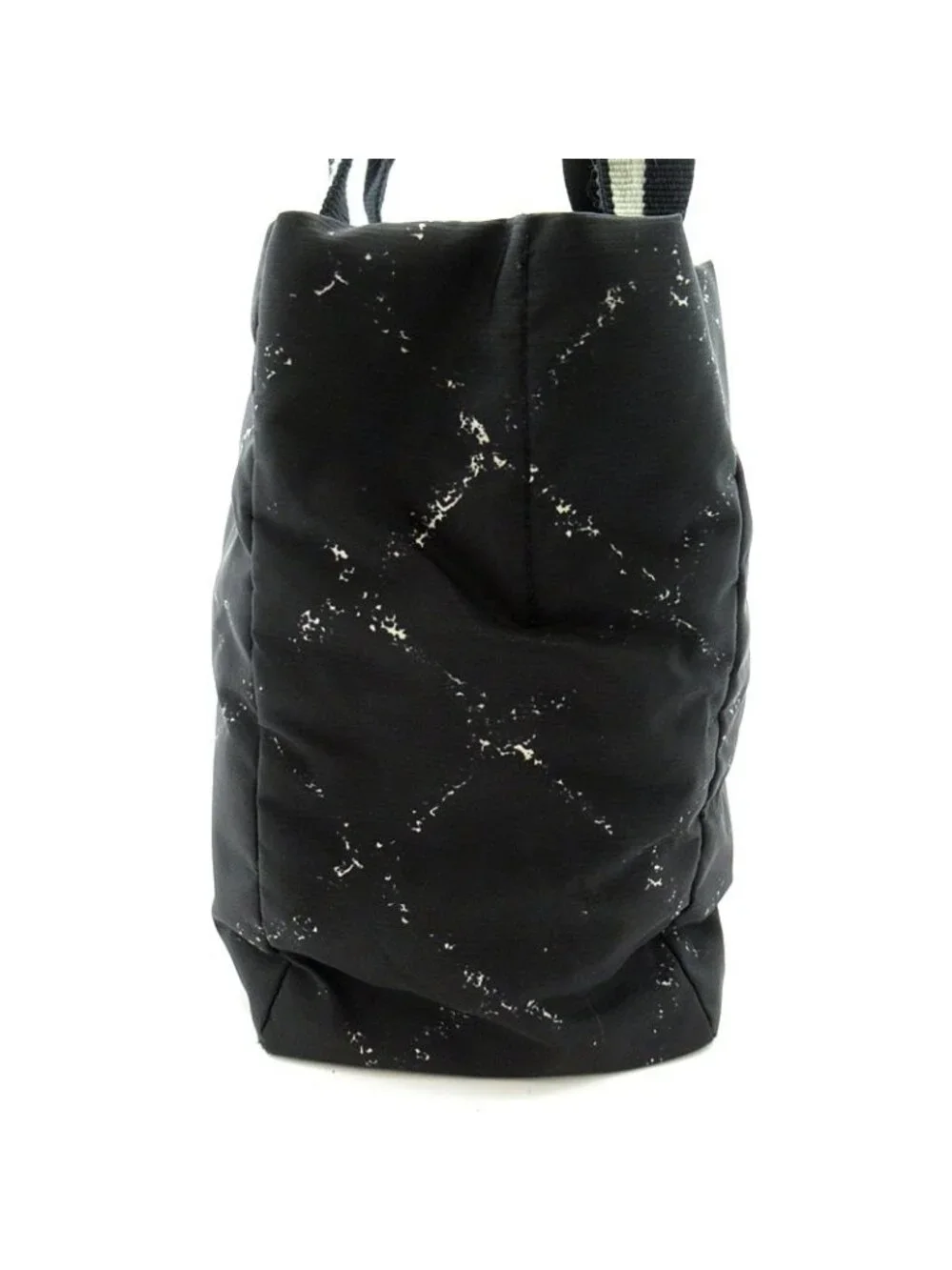 Chanel Travel Line Tote MM Nylon Black